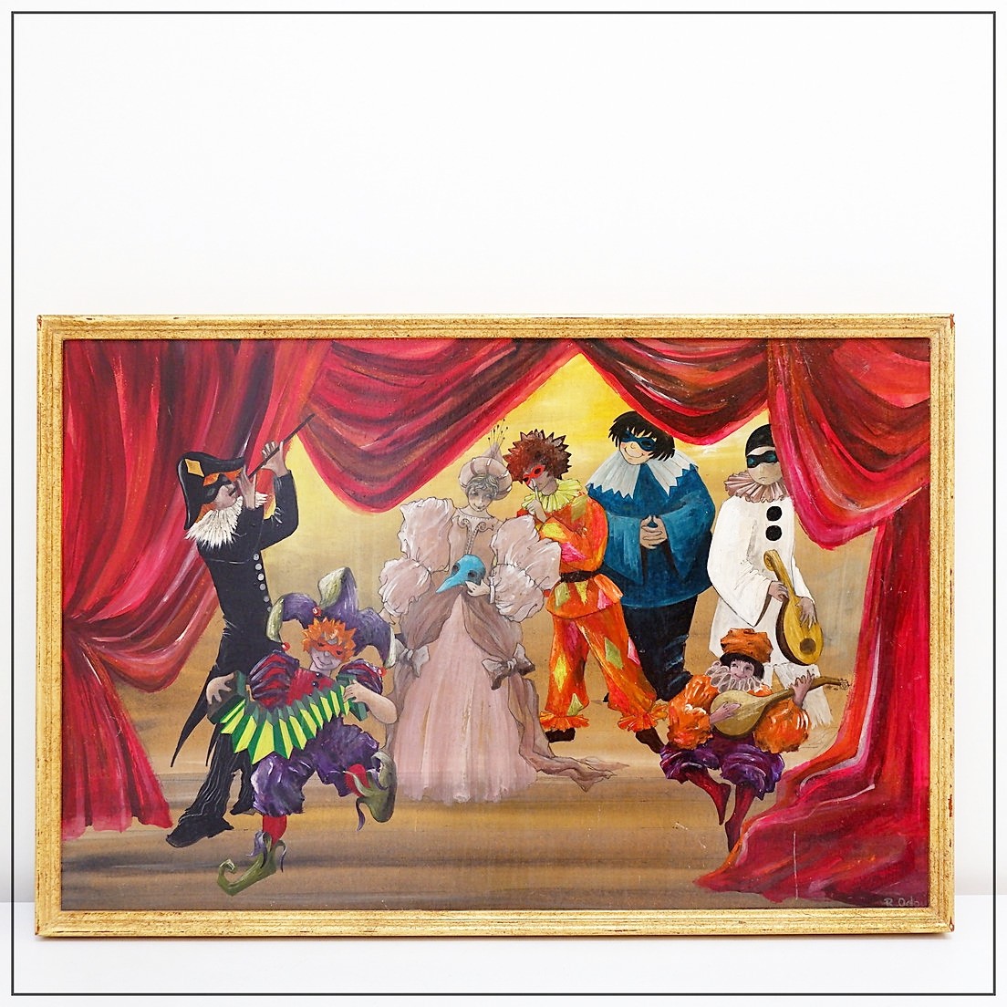 Renée Smith Odou, Painting On Panel - Belgium 2003