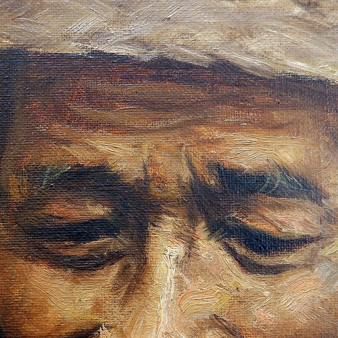 Joko Mullono Painting On Canvas - Signed And Dated - Bali 1985-photo-3