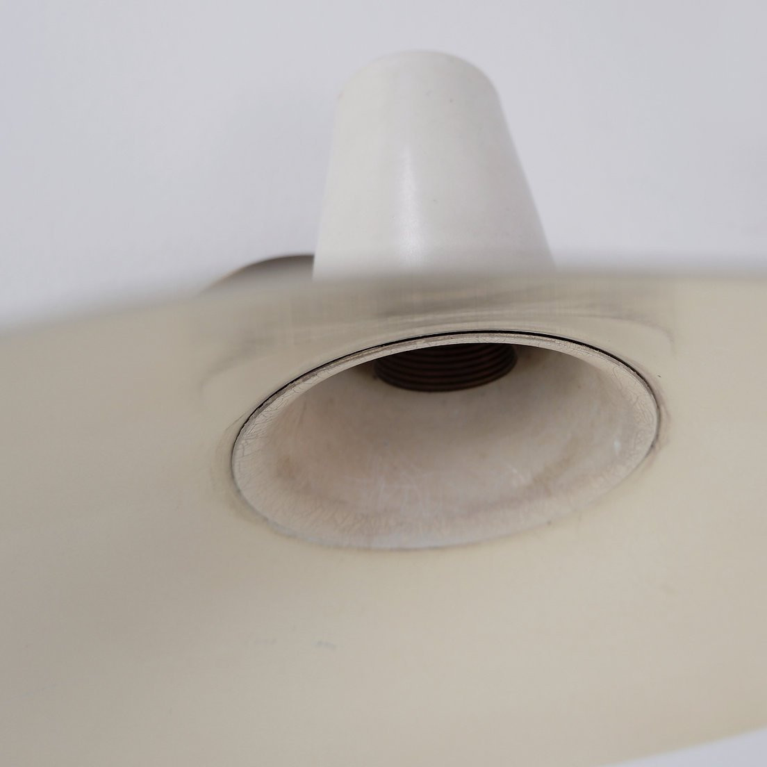 White Cream Articulating Arm Sconce In The Style Giuseppe Ostuni-photo-3