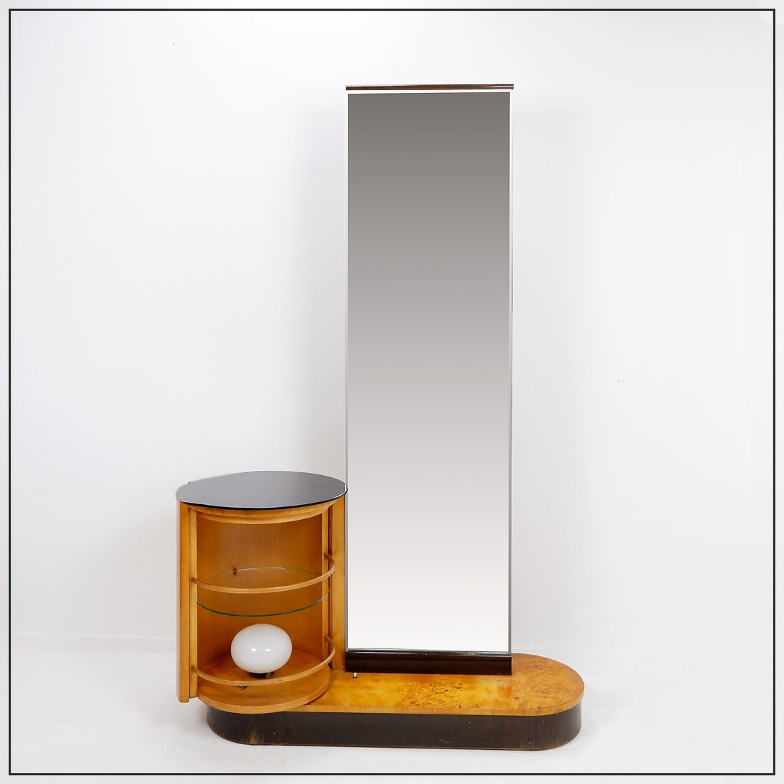 Dressing Table With Mirror By Jindrich Halabala For Up Zavody - 1930s-photo-3