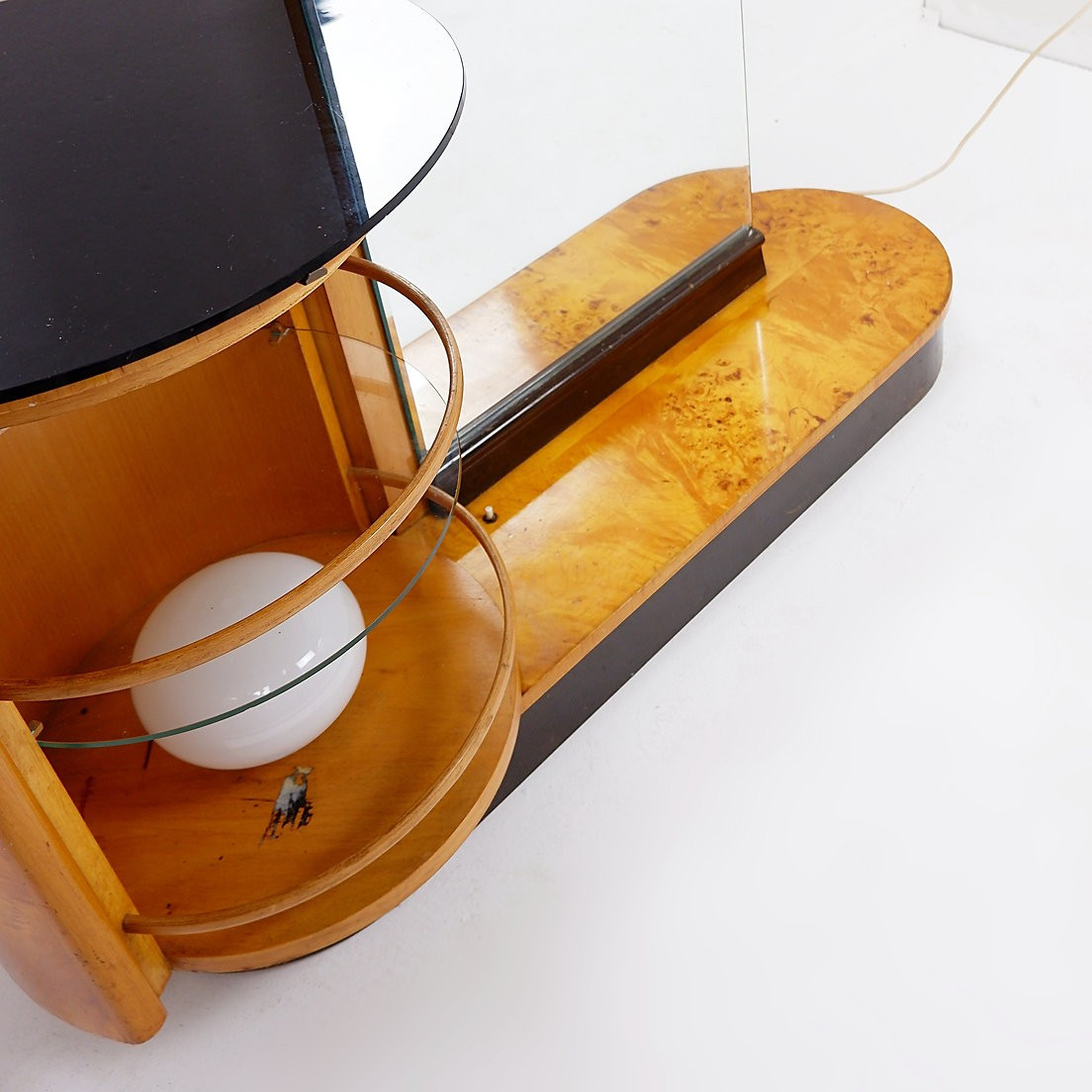 Dressing Table With Mirror By Jindrich Halabala For Up Zavody - 1930s-photo-4