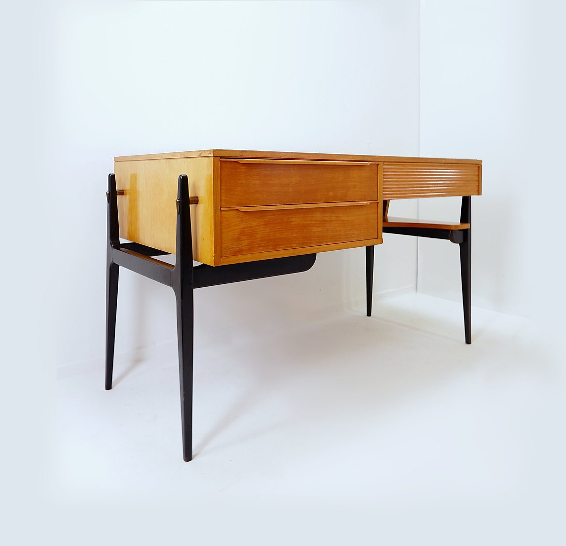 Bureau De Coene, style Alfred Hendrickx, Belgique, 1950-photo-3