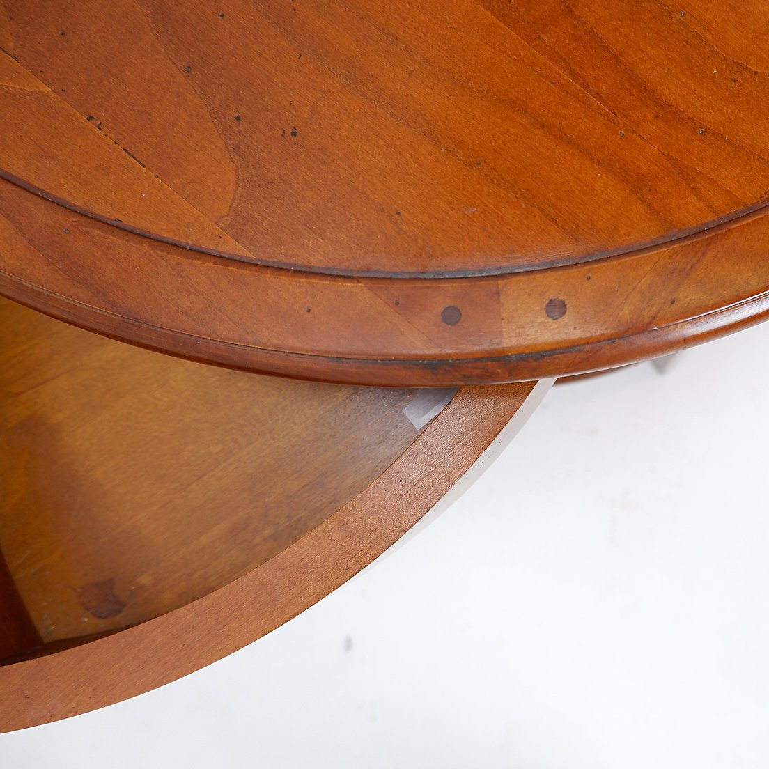 Pedestal Table / Bouillotte Table With Four Drawers, 20th Century-photo-7