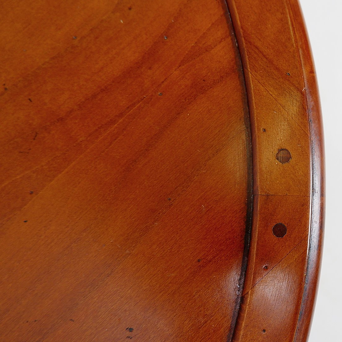 Pedestal Table / Bouillotte Table With Four Drawers, 20th Century-photo-8