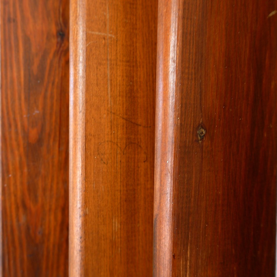Séparateur de pièce vintage en bois - 1960-photo-1
