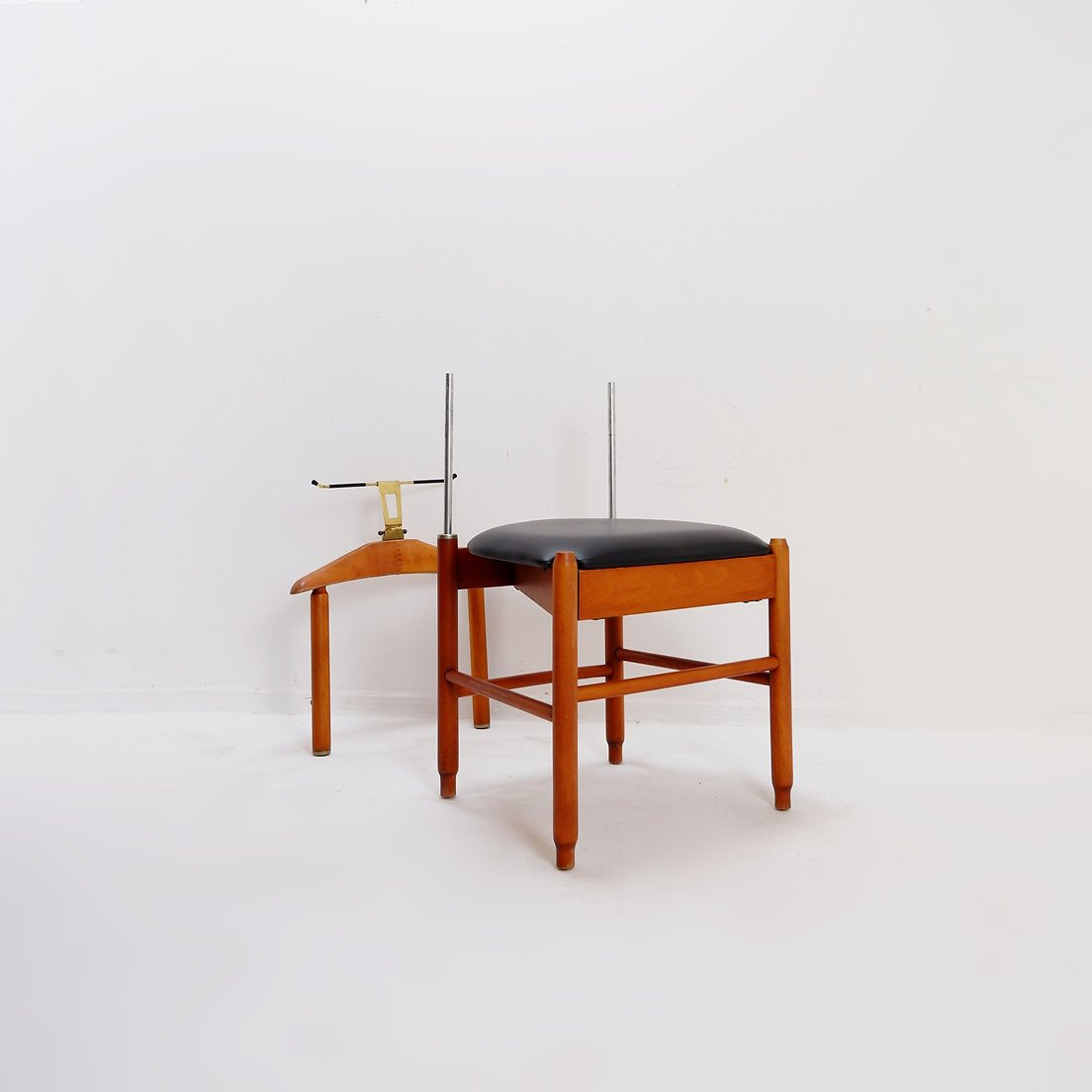 Teak Valet By Fratelli Reguitti, Italy, 1960s-photo-2