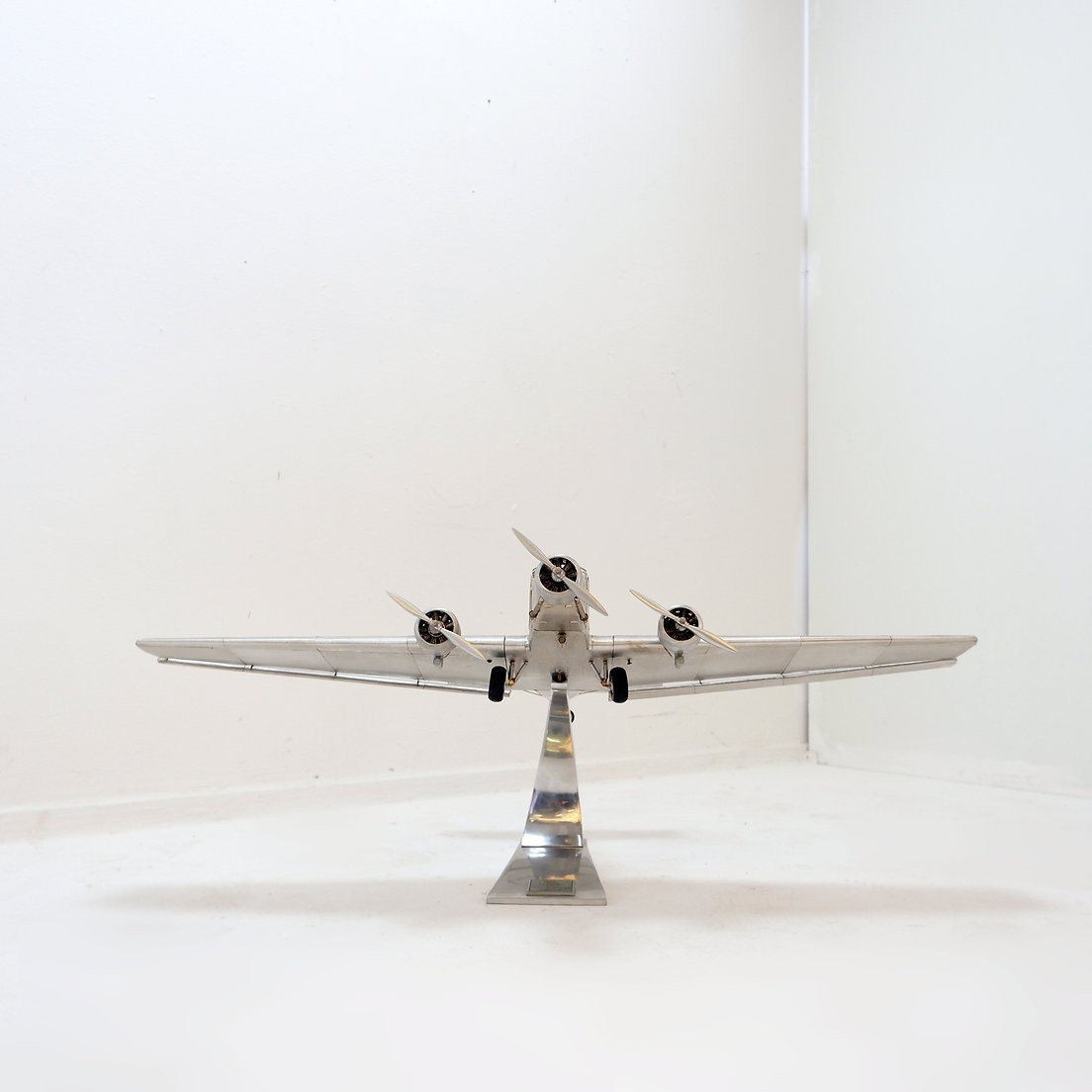 Maquette d'avion vintage « Junkers Ju 52 » : Envergure : 100 cm-photo-2