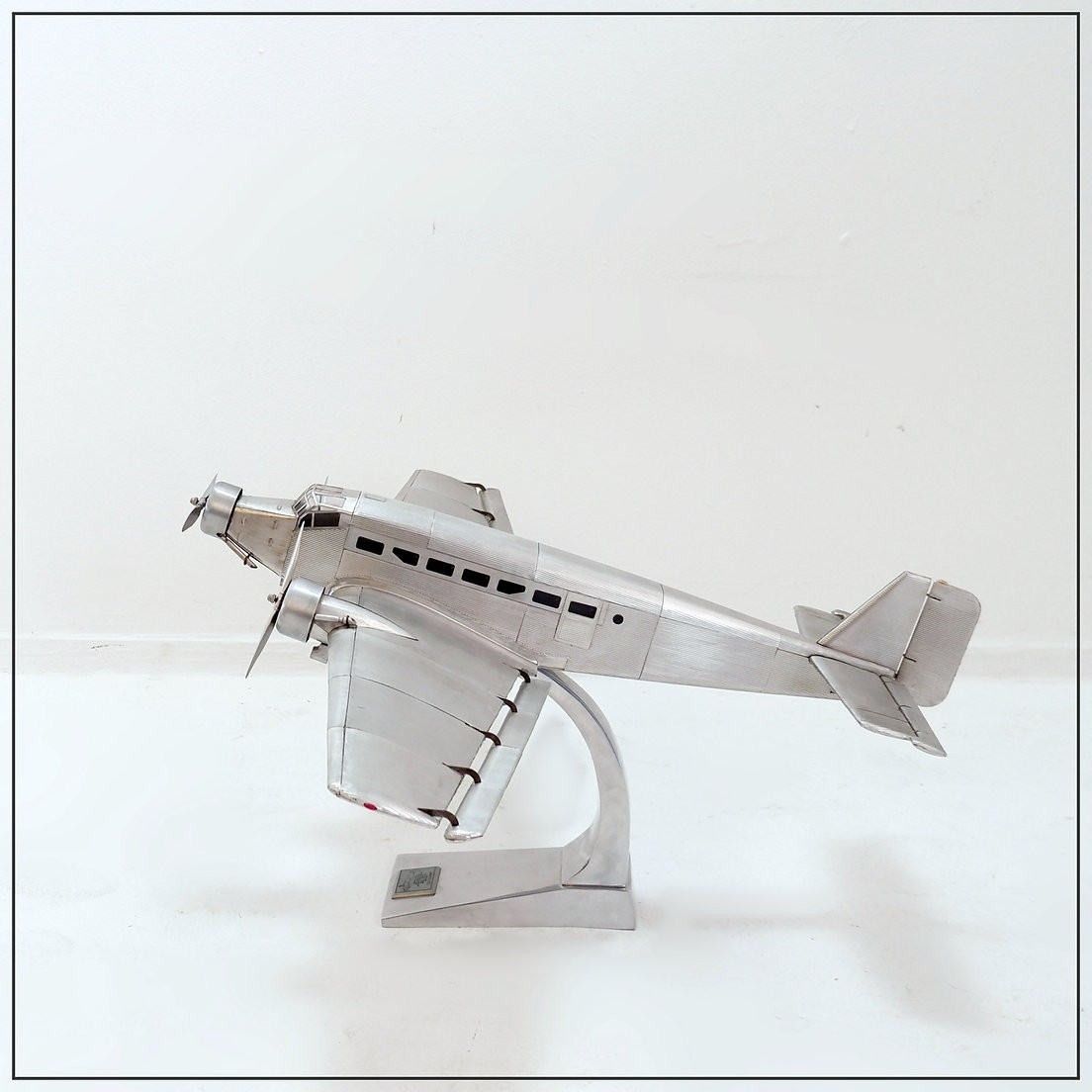 Maquette d'avion vintage « Junkers Ju 52 » : Envergure : 100 cm