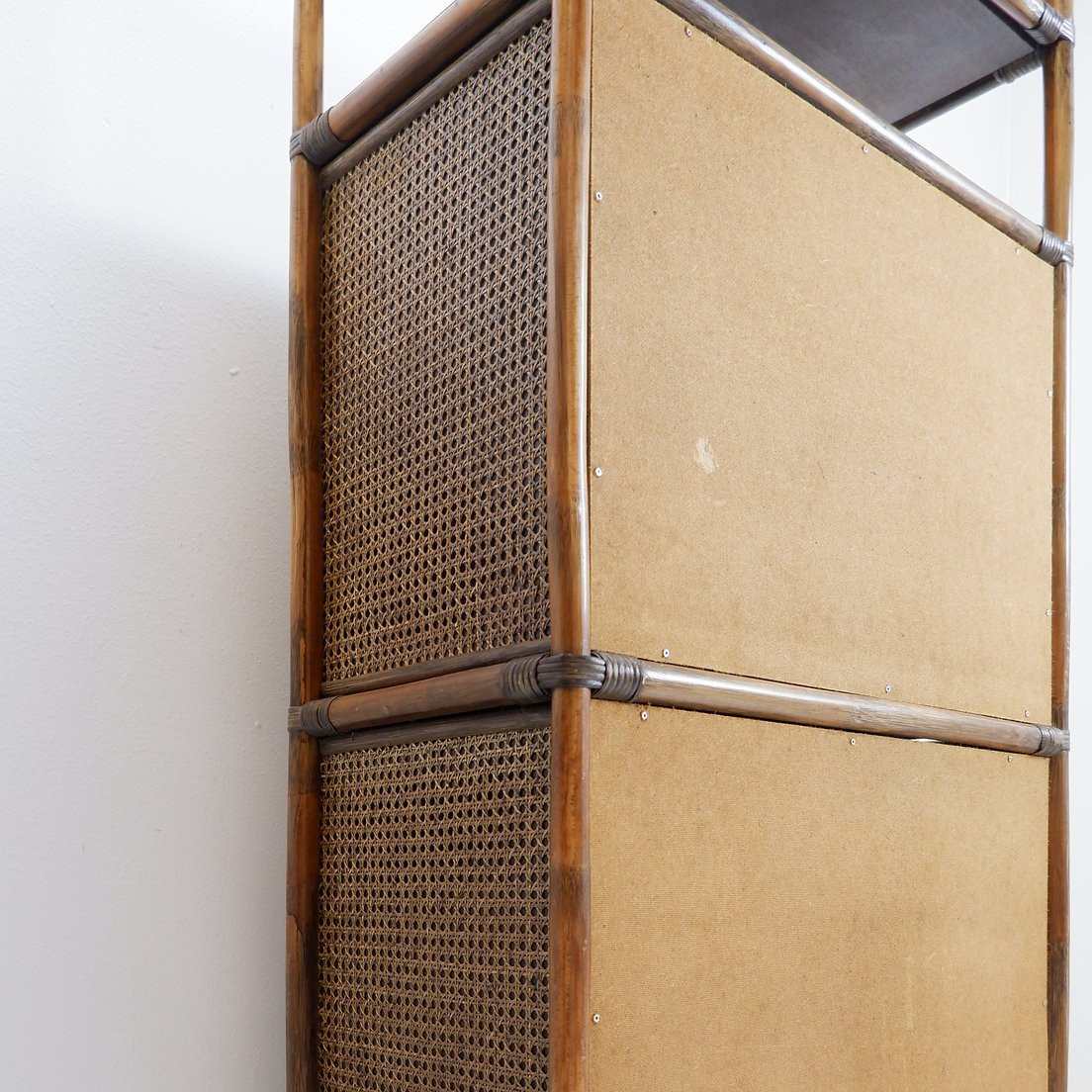 70s Bamboo And Rattan Shelf/bar-photo-7