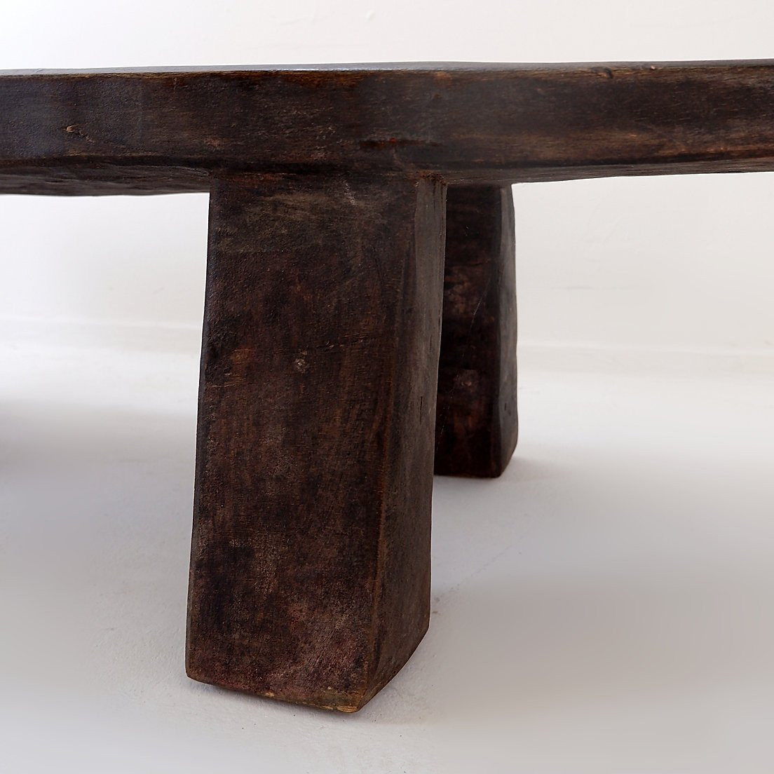 Rustic And Brutalist Bench Or Coffee Table In The "naga" Style - 20th Century-photo-2