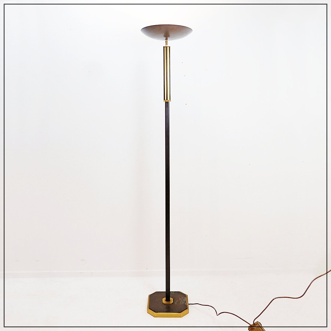 Torchiere Floor Lamp - 1980s-photo-6