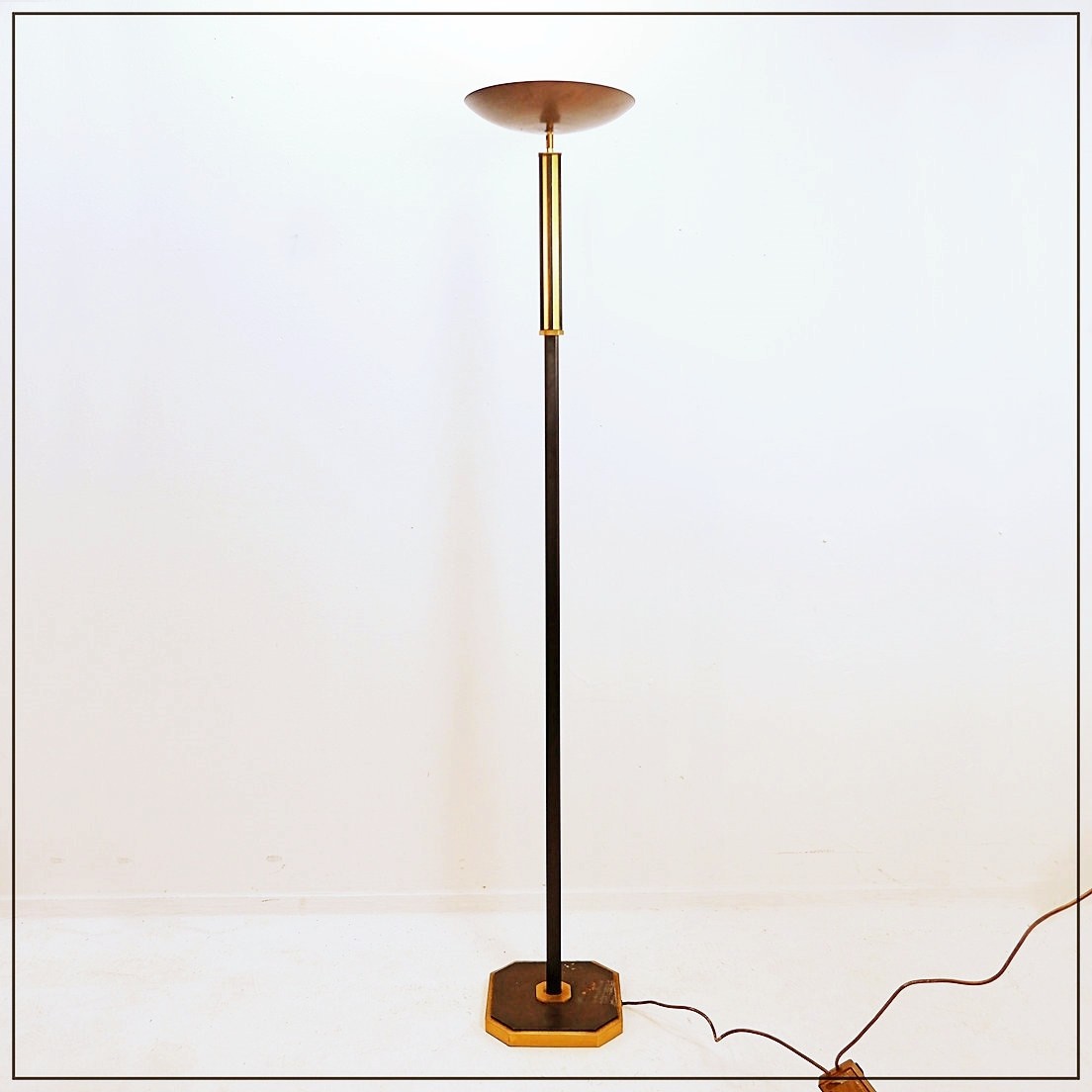 Torchiere Floor Lamp - 1980s