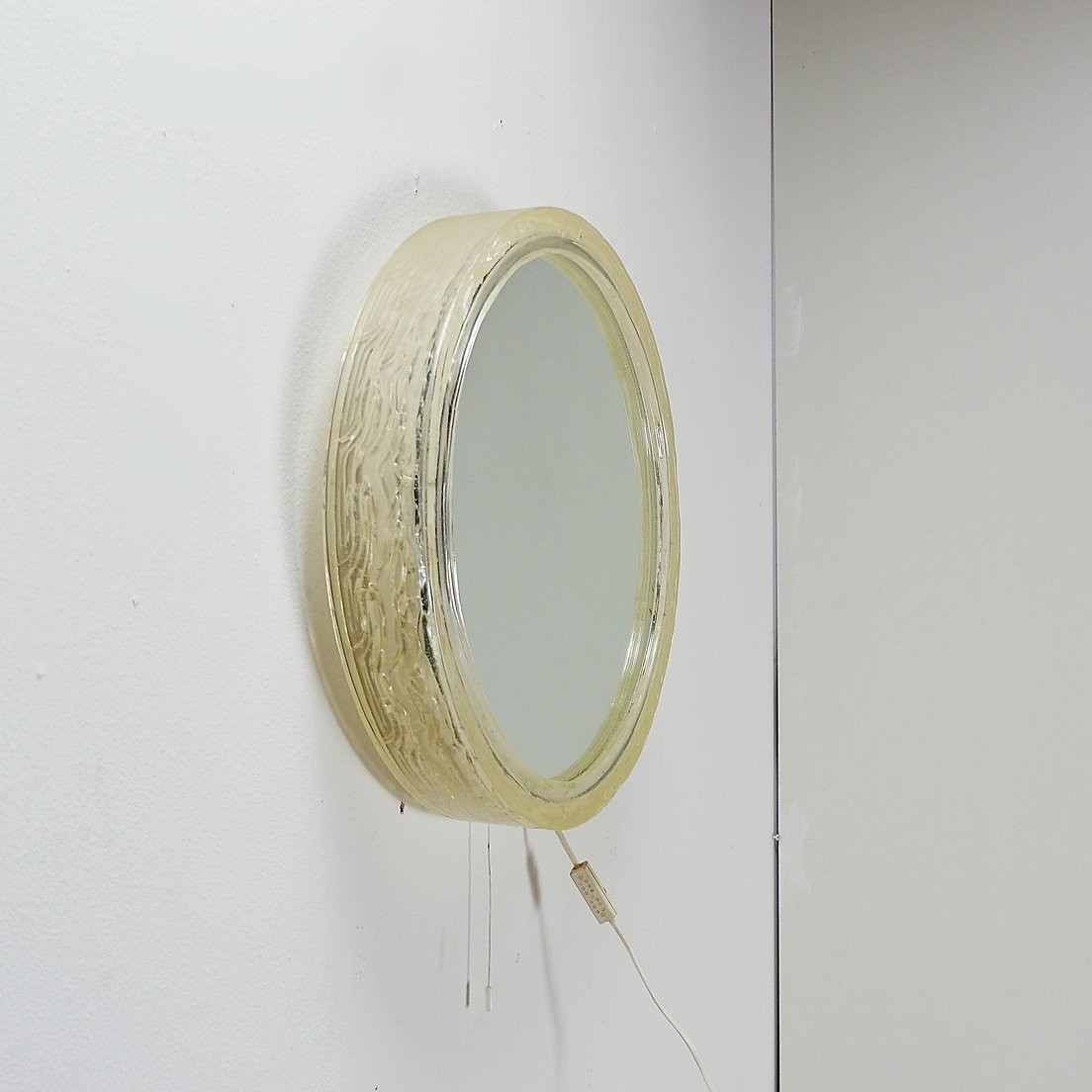 Miroir  lumineux vintage Duscholux - Années 1970 /  Allemagne-photo-2