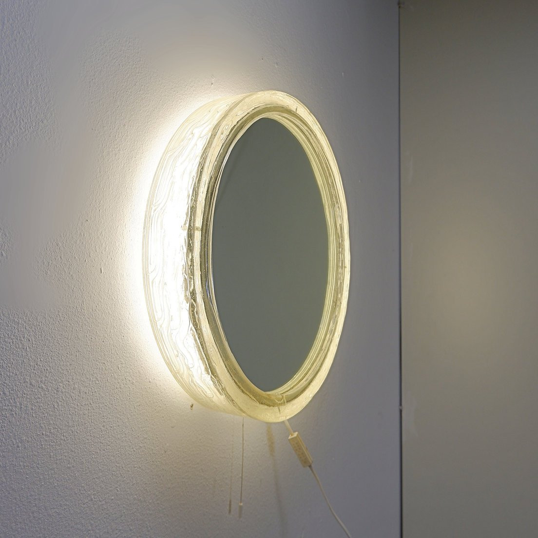 Miroir  lumineux vintage Duscholux - Années 1970 /  Allemagne-photo-4