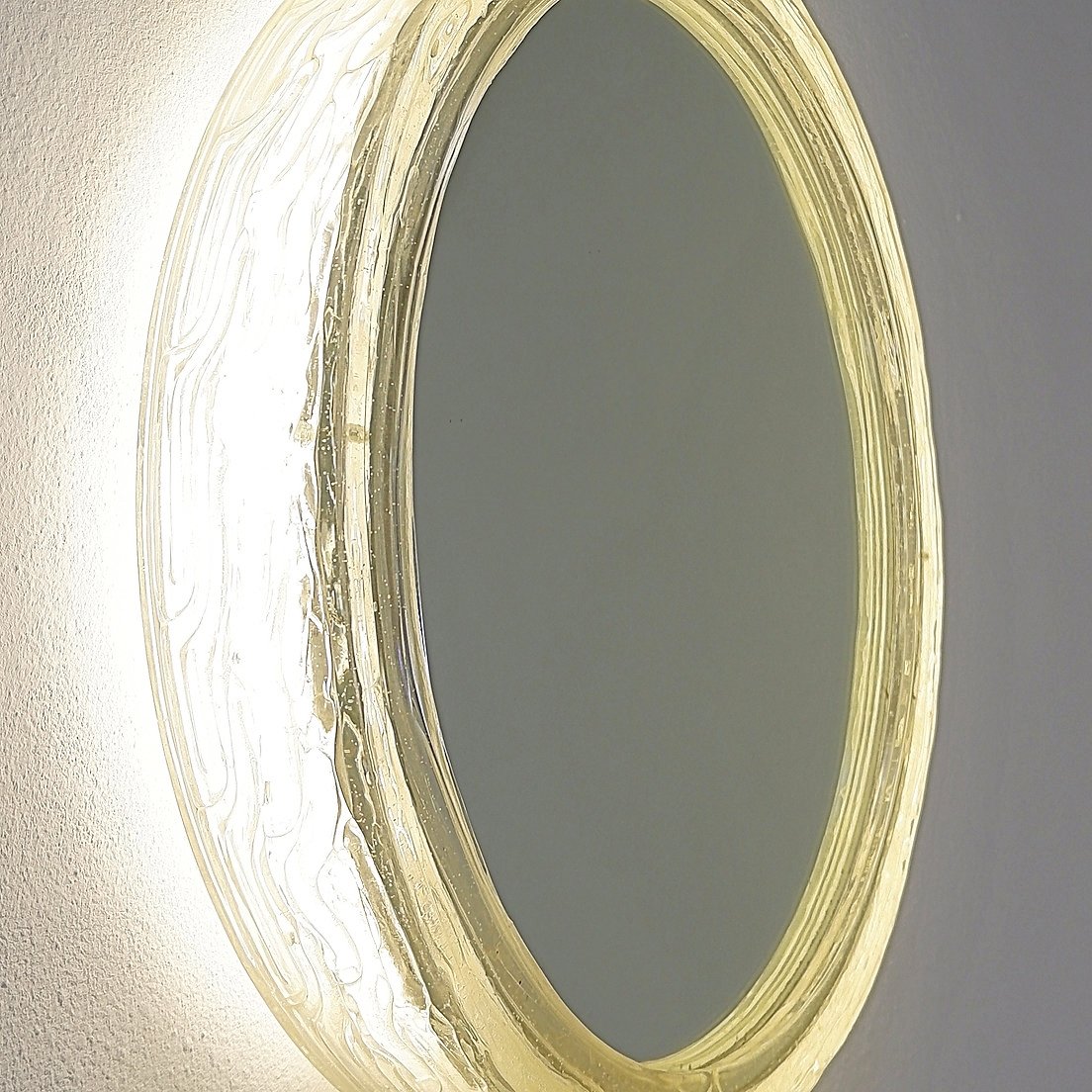 Miroir  lumineux vintage Duscholux - Années 1970 /  Allemagne-photo-2