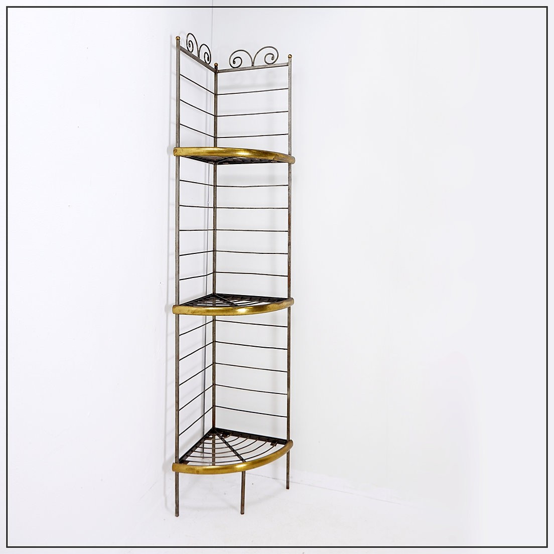 Étagère d'angle à 3 niveaux pour plantes, cuisine, salle à manger