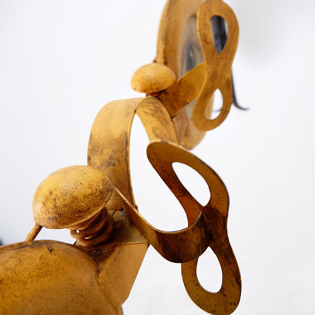 Vintage Metal Sign For Optician's Shop 1920/30-photo-3