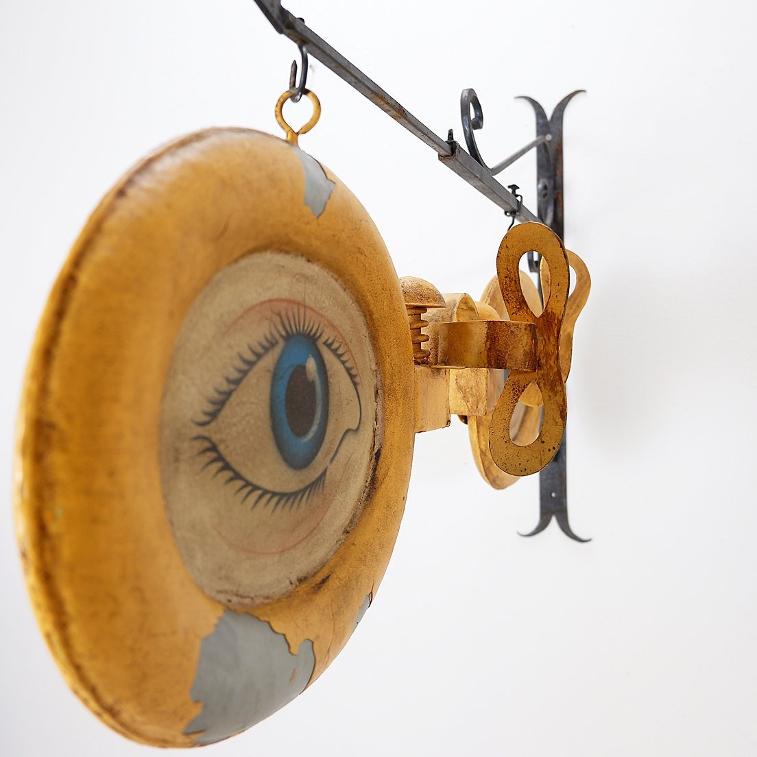 Vintage Metal Sign For Optician's Shop 1920/30-photo-6