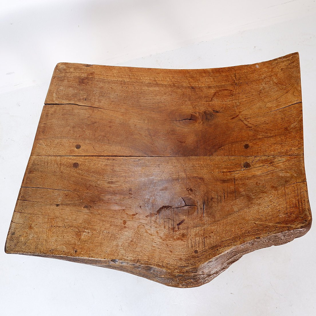 Table basse brutaliste de forme libre - 1960s-photo-2