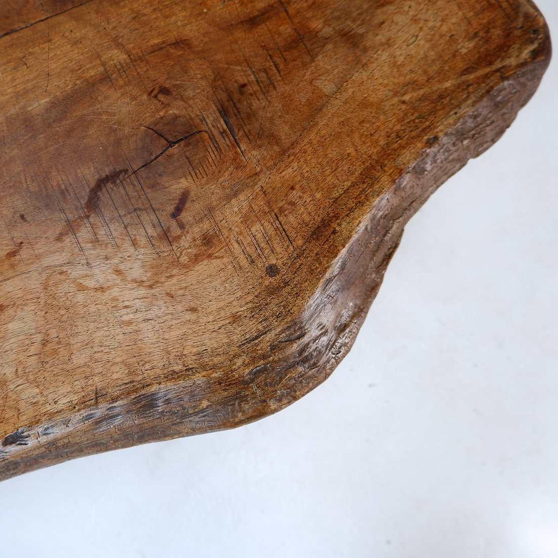 Table basse brutaliste de forme libre - 1960s-photo-4