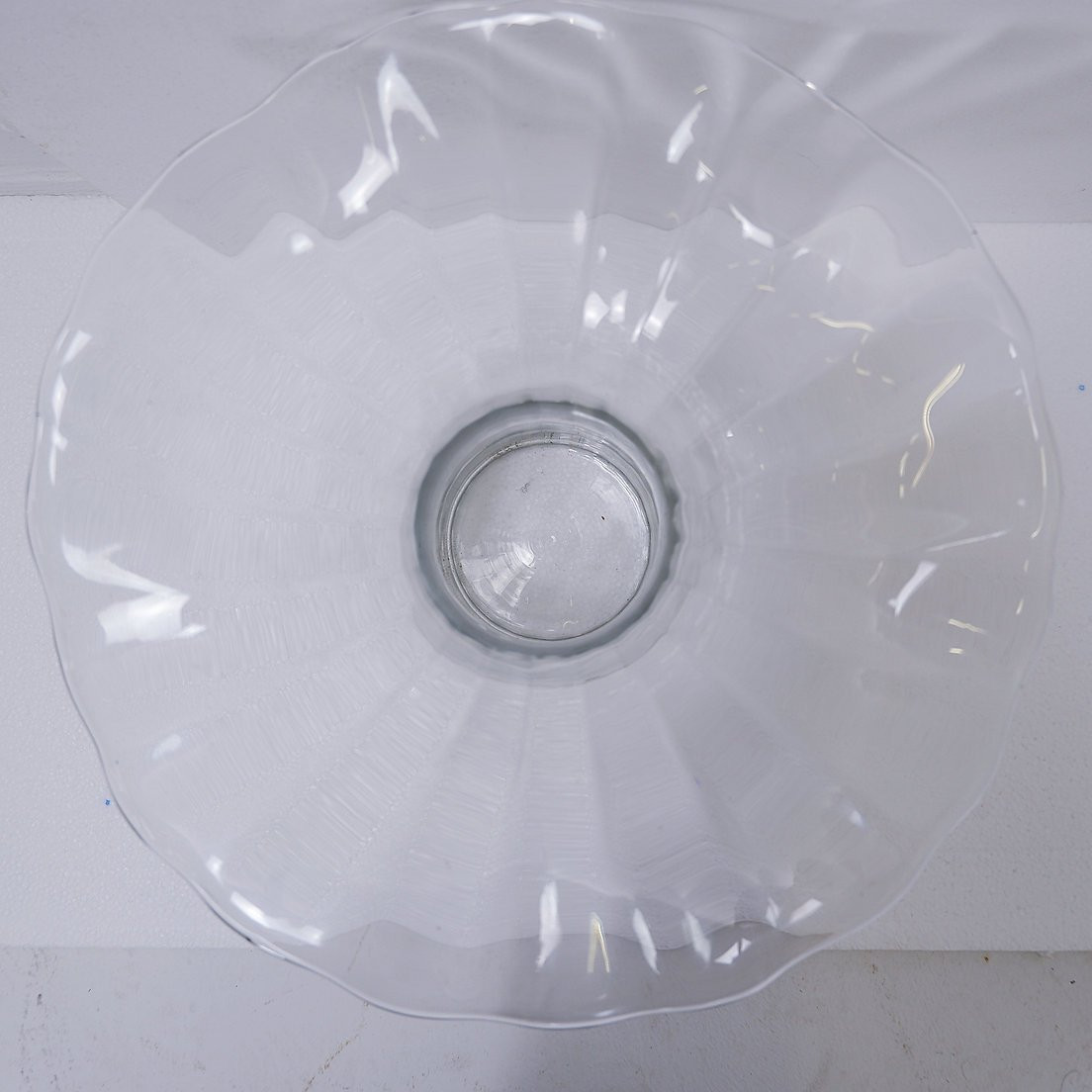 Vase transparent- Vers 1970-photo-3