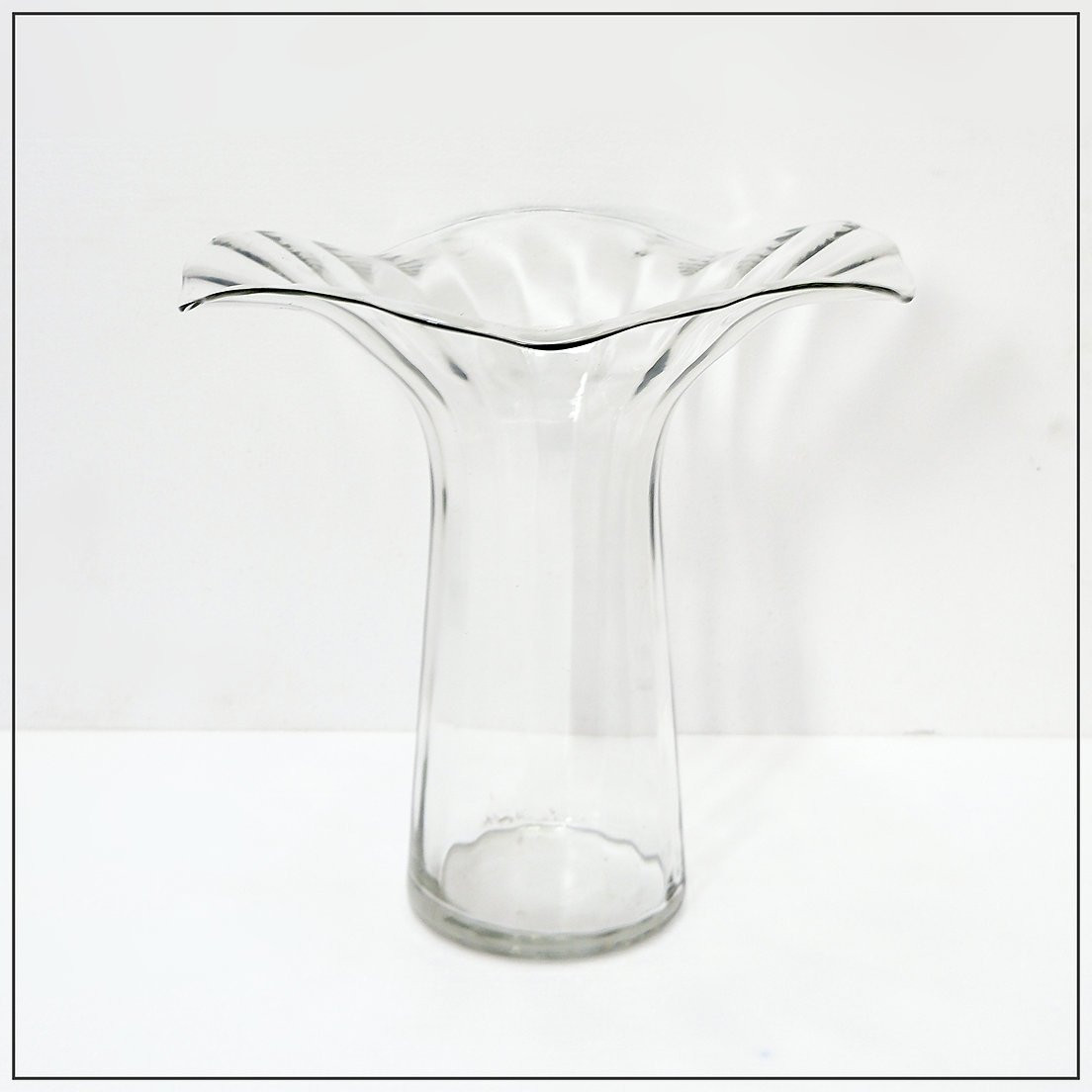 Vase transparent- Vers 1970-photo-7