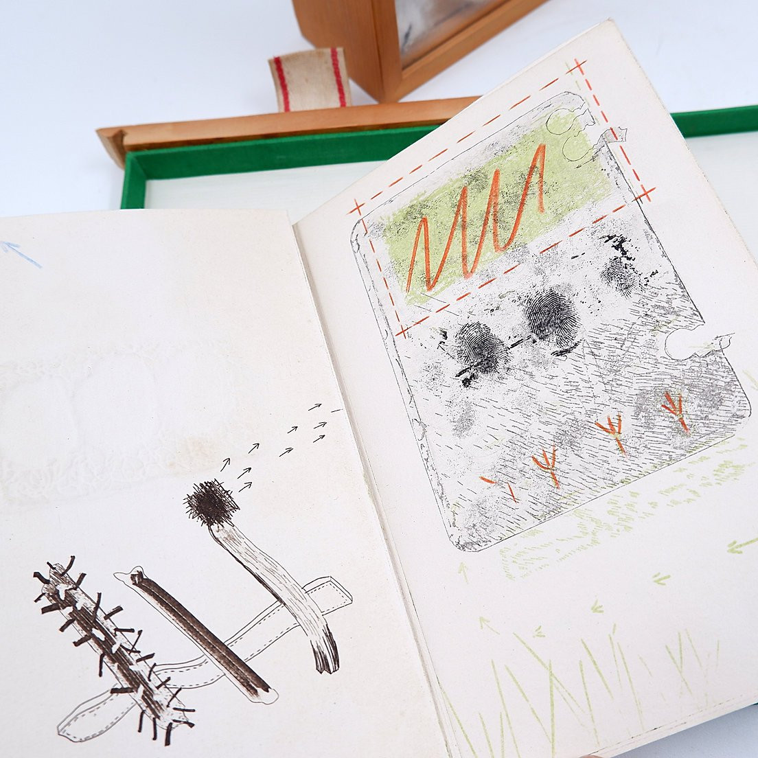 Installation  «Promenade dans le Canton de Vaud» François Bouillon  n°12/35 - 1975-photo-1