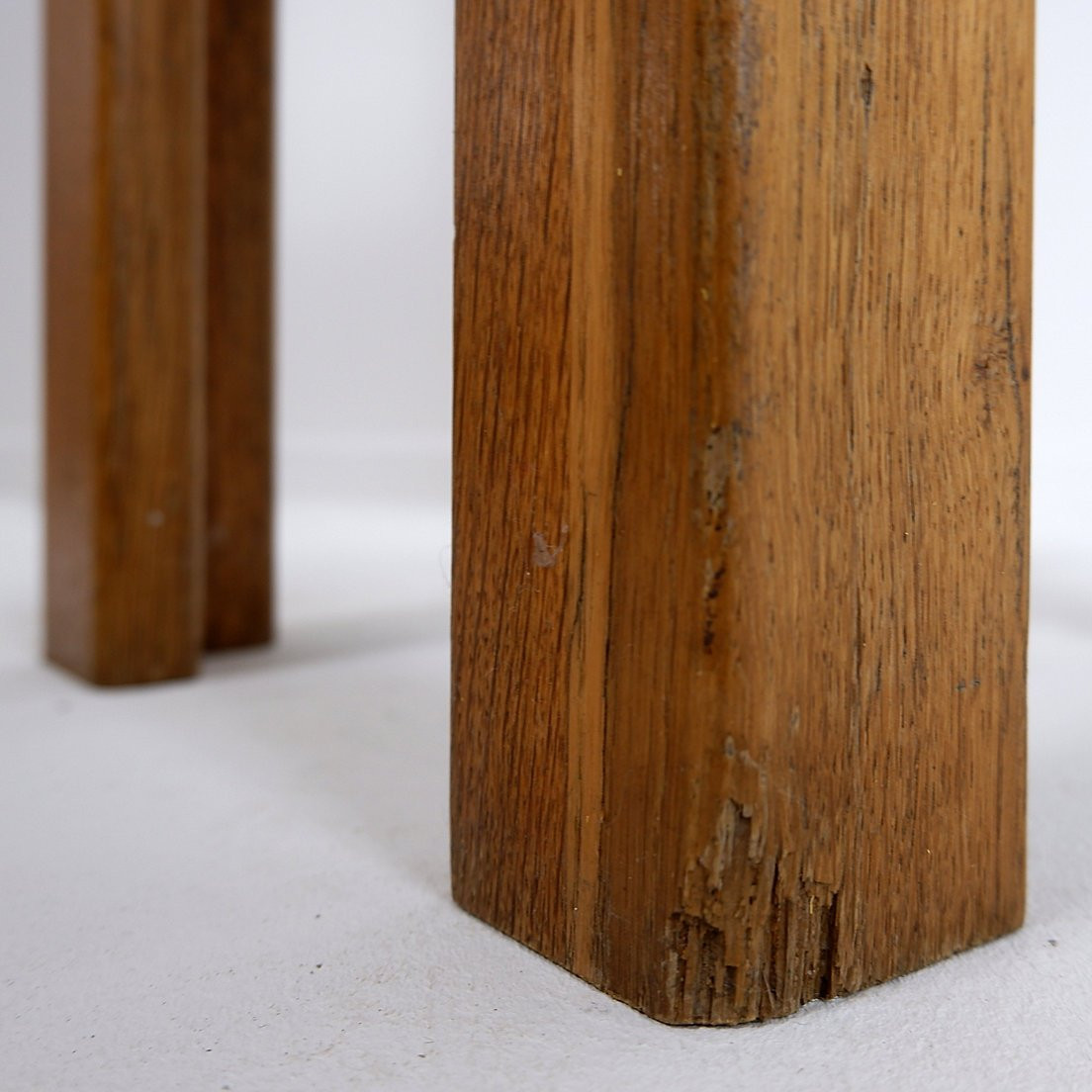 Vintage Solid Wood Side Table / Console Table - 1960s-photo-7