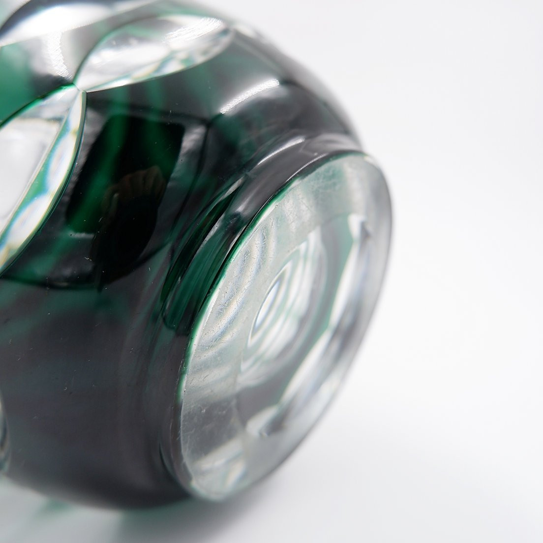 20th Century Art Deco Crystal Vase - Val Saint Lambert-photo-2