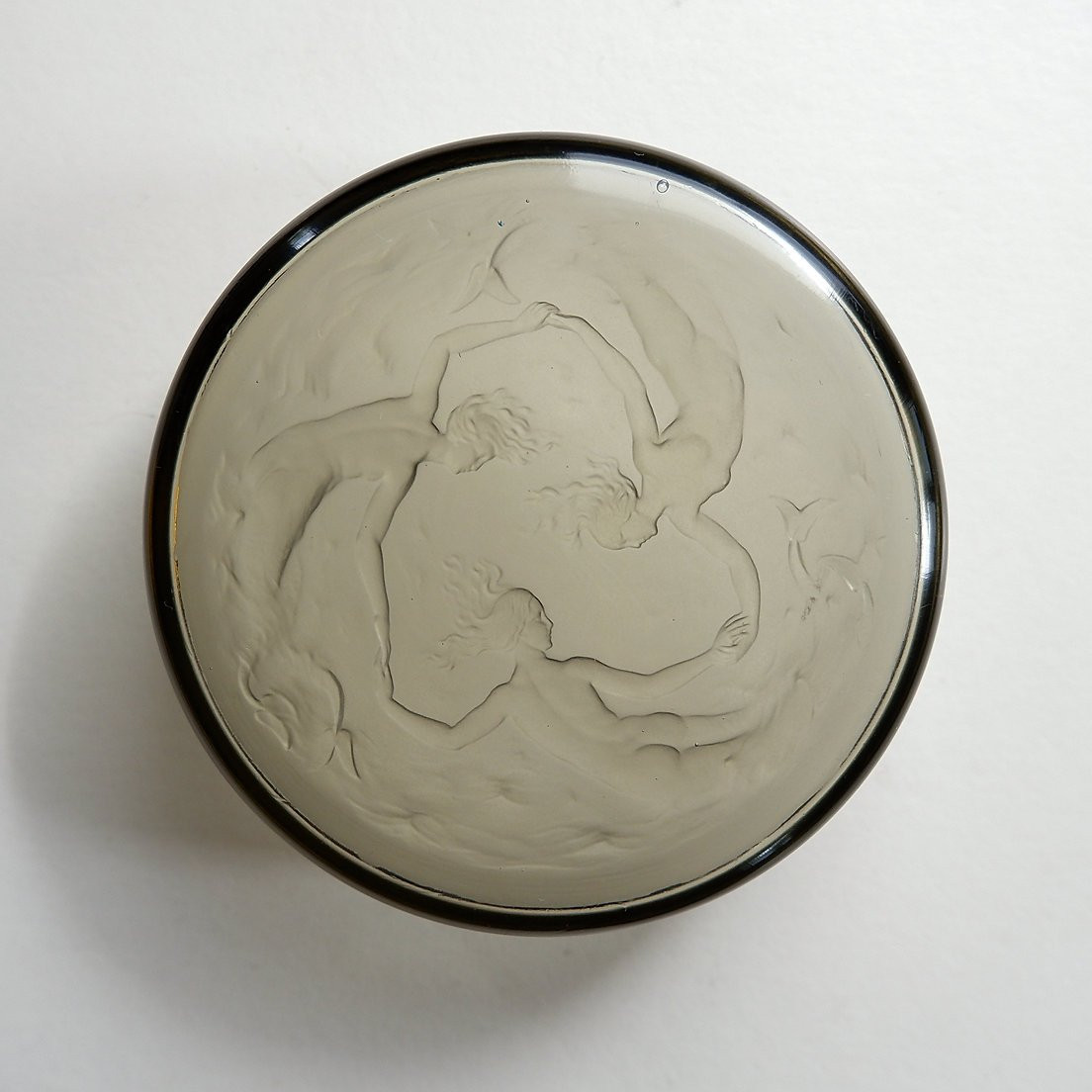 “three Sirens” Powder Compact - Art Deco - France -photo-8