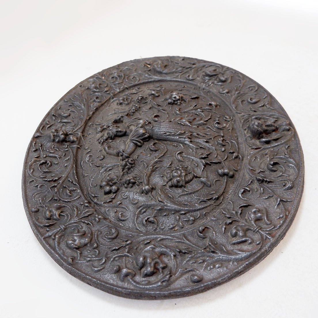 Médaillon décoratif de la fin du XIXe siècle, American Radiator Company-photo-3