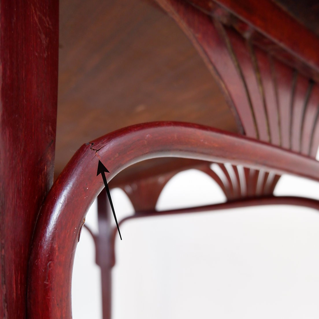 Art Nouveau Table Or Desk By Gebrüder Thonet, 1910s-photo-2