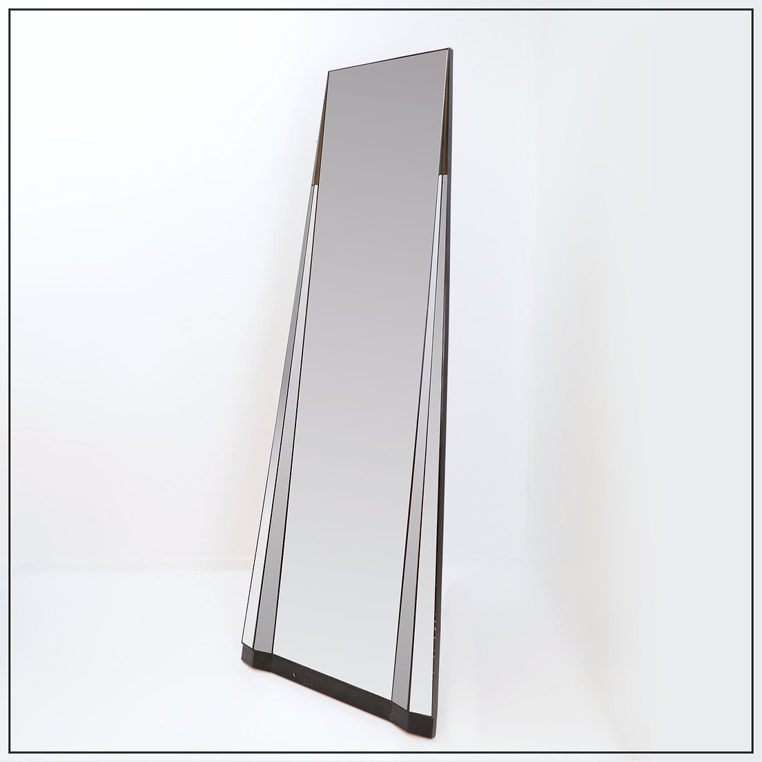 Art Deco Style Pyramid Mirror - 20th Century-photo-3