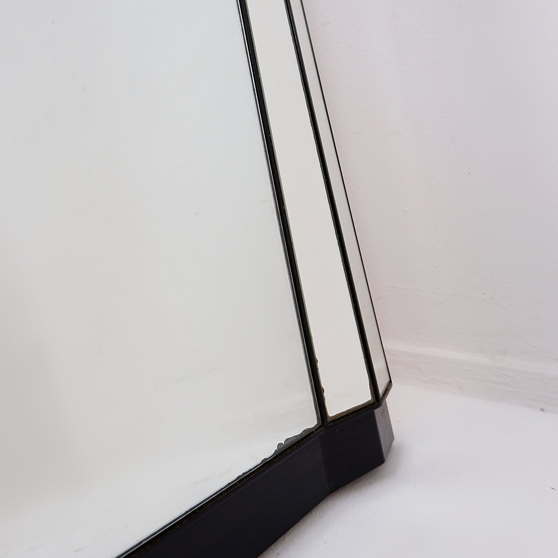 Art Deco Style Pyramid Mirror - 20th Century-photo-2