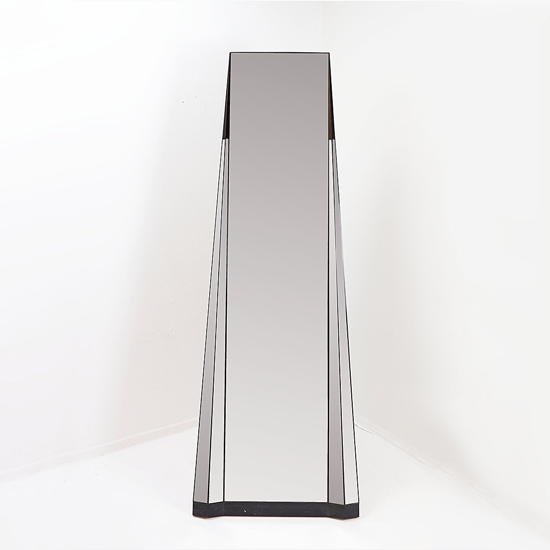 Art Deco Style Pyramid Mirror - 20th Century