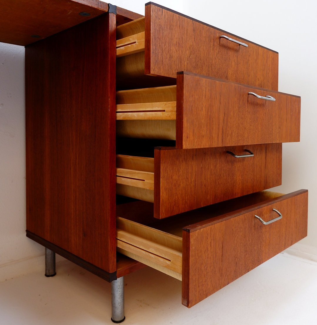 Pastoe Composition Of An Office Space - 60' (2 Pieces Of Furniture +melamine Board)-photo-7