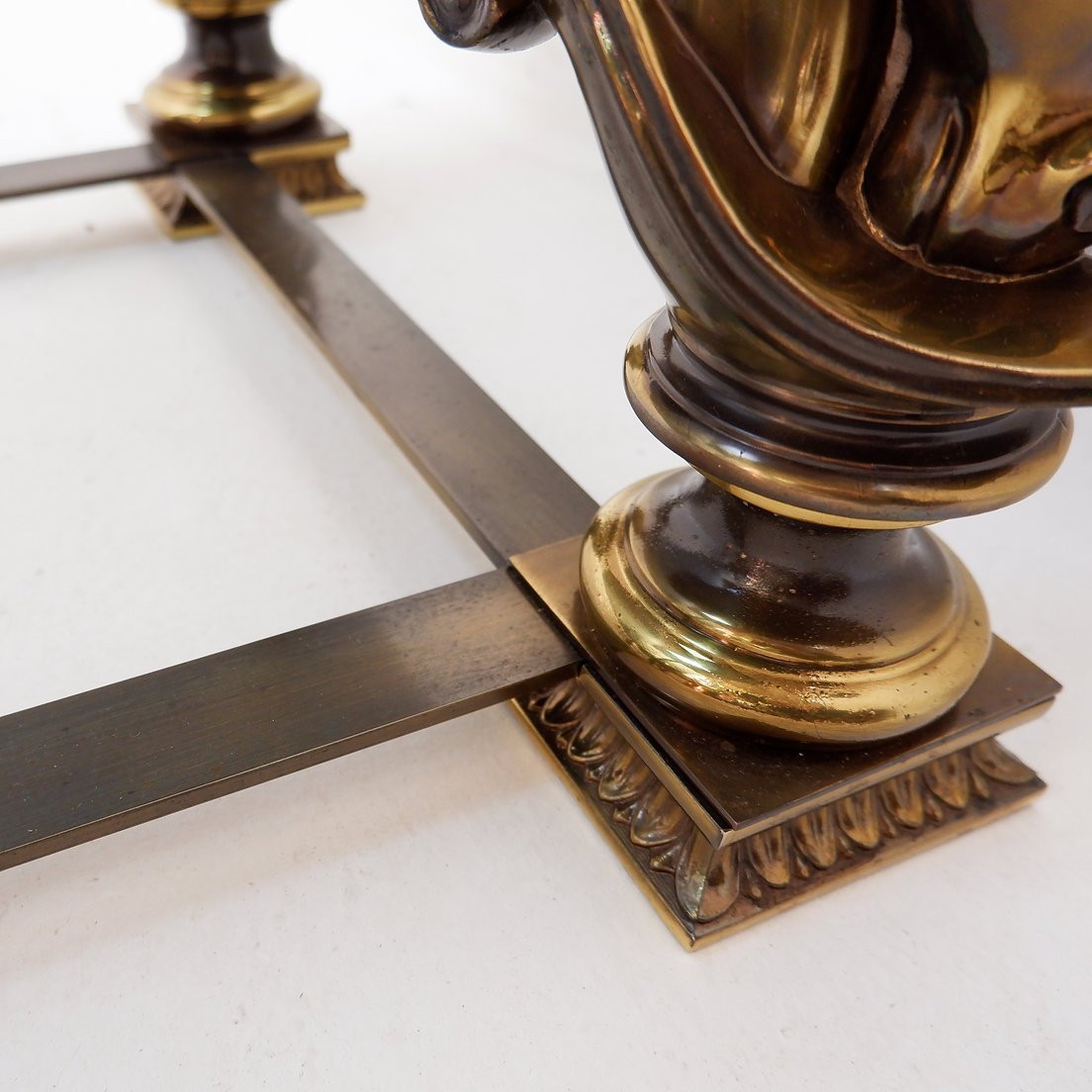 Table basse cheval style Maison Charles - Années 1970-photo-8