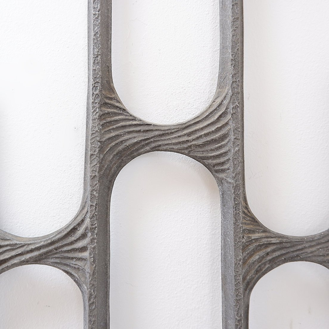 Brutalist Cast Aluminum Door Panel, Paul Evans Style, 1960s-photo-2