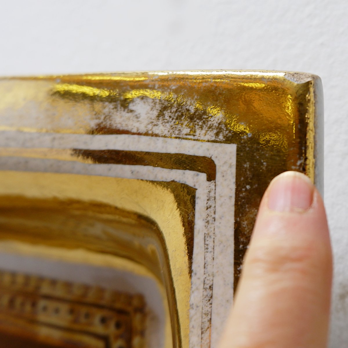 Vintage Georges Pelletier Ceramic Trinket Tray Or Decorative Wall Plate - 1970-photo-3