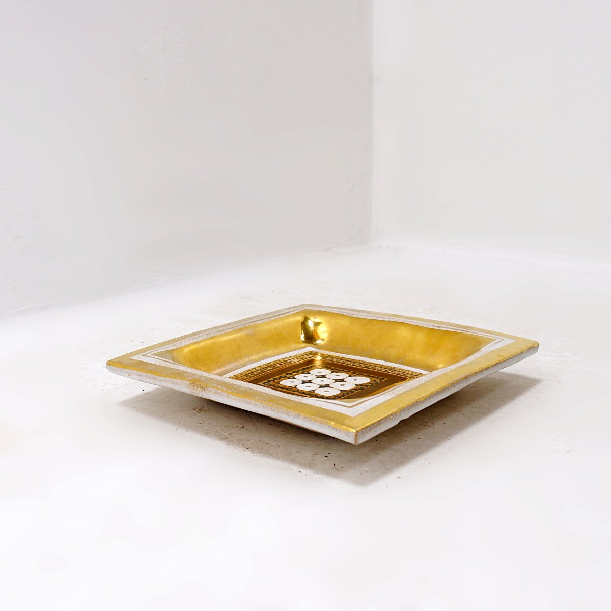 Vintage Georges Pelletier Ceramic Trinket Tray Or Decorative Wall Plate - 1970-photo-7