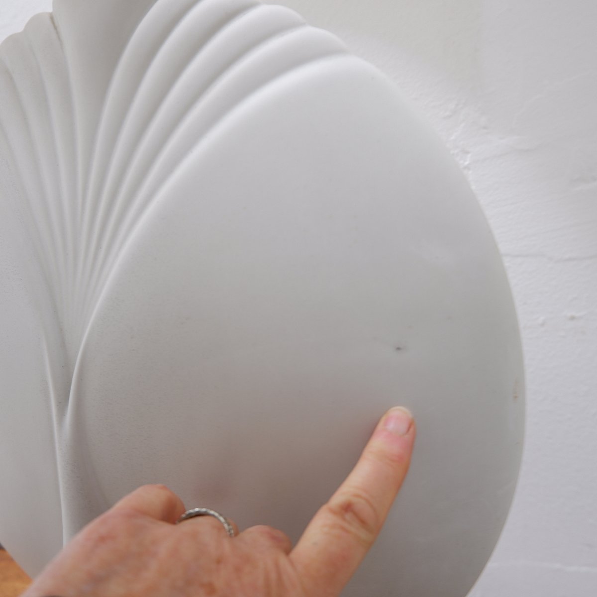 Large Porcelain Table Lamp - 20th Century-photo-6