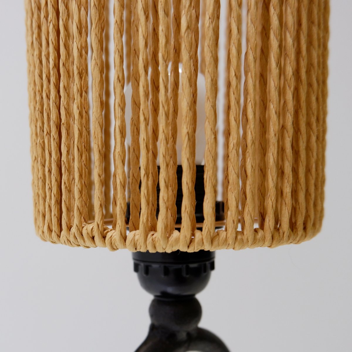 Lampe de table brutaliste en forme d'ancre - Circa 1950-photo-4