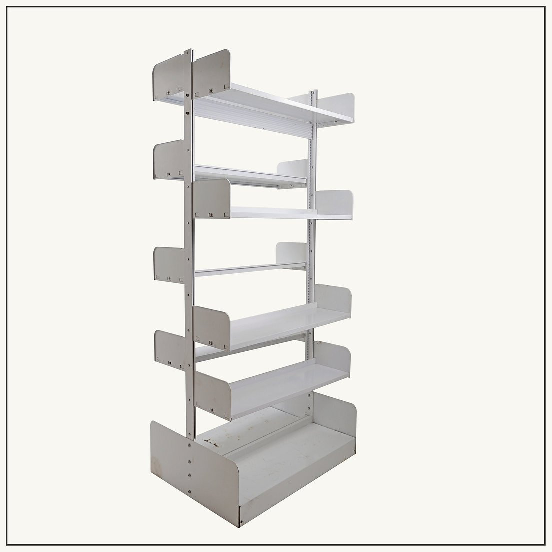 Lips Vago "congresso" Double Shelving System, 1960s - One Pair Available (1)-photo-2