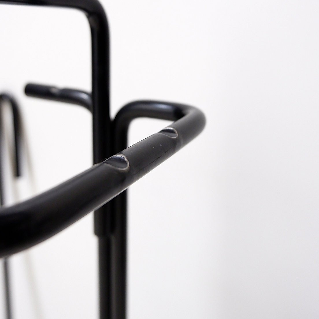 Minimalist Black Metal Fire Ensemble "mace-line" By Ann Maes - 1970s-photo-6