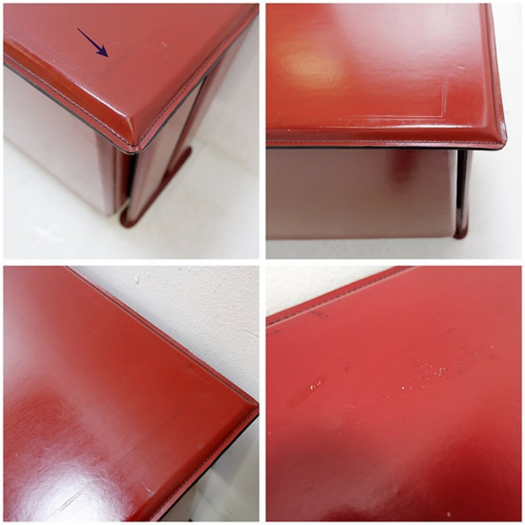 Leather Sideboard By The Brazilian Brand De Couro - 1980s-photo-4