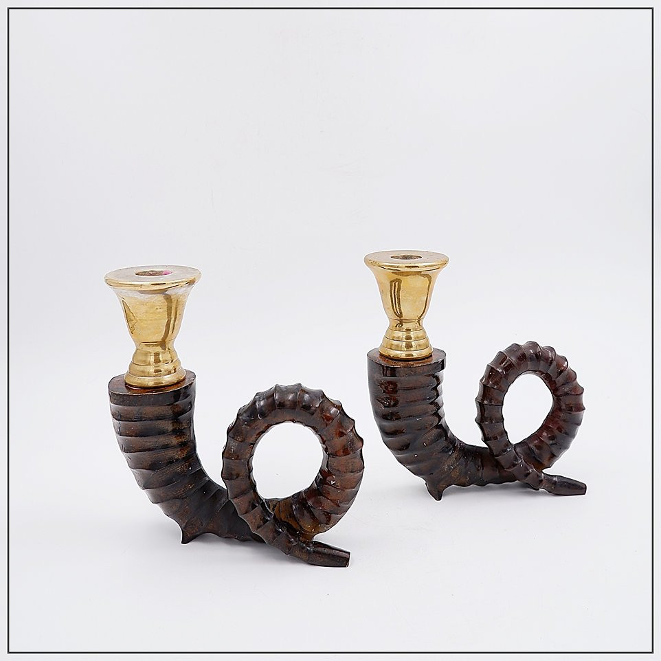 Paire de chandeliers vintage Chapman, années 1970.-photo-2