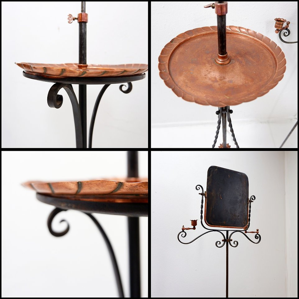 French Barber's Mirror From The 1930s-photo-6