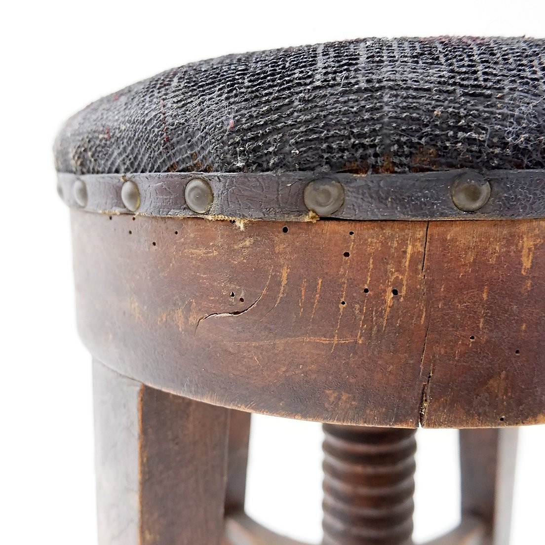 Art Deco Style Piano Stool - 1930s-photo-3