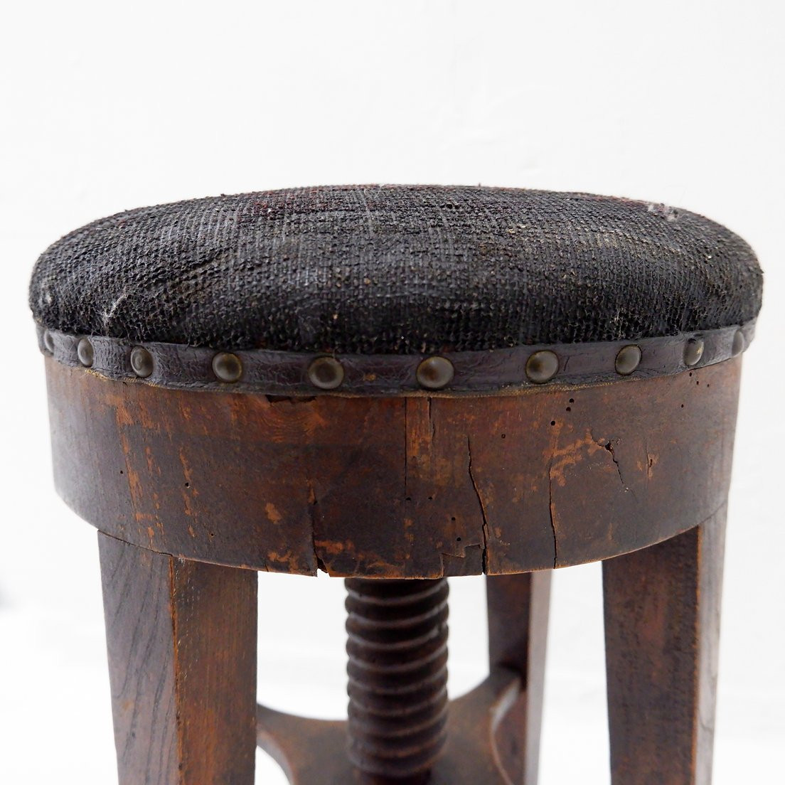 Art Deco Style Piano Stool - 1930s-photo-8