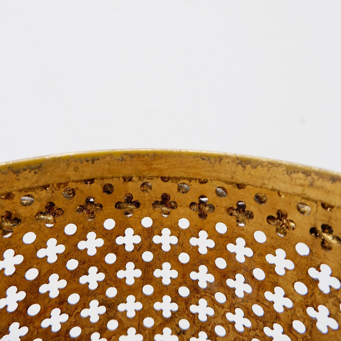 Gold-plated Umbrella Stand In The Hollywood Regency Style, By Li Puma Firenze, Italy, 1950s-photo-3